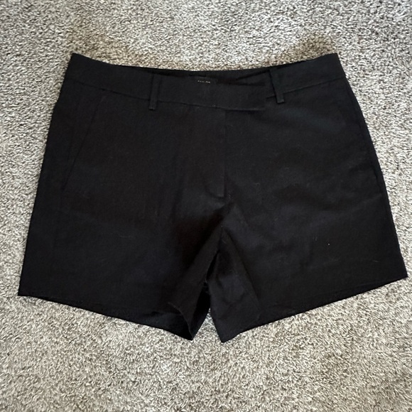LOFT Black Tailored Bermuda Shorts Cotton Blend - Picture 4 of 4
